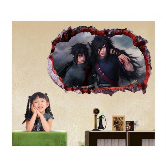 Sticker decorativ, gaura in perete 3D, Naruto, 85 cm, 1028STK-1 Sticker decorativ, gaura in perete 3D, Naruto, 85 cm, 1028STK-1