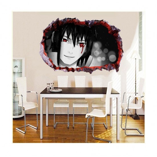 Sticker decorativ, gaura in perete 3D, Naruto, 85 cm, 1030STK Sticker decorativ, gaura in perete 3D, Naruto, 85 cm, 1030STK