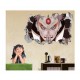 Sticker decorativ, gaura in perete 3D, Naruto, 85 cm, 1053STK-2 Sticker decorativ, gaura in perete 3D, Naruto, 85 cm, 1053STK-2