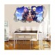 Sticker decorativ, gaura in perete 3D, Naruto, 85 cm, 1054TK-2 Sticker decorativ, gaura in perete 3D, Naruto, 85 cm, 1054TK-2