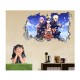 Sticker decorativ, gaura in perete 3D, Naruto, 85 cm, 1054TK-2 Sticker decorativ, gaura in perete 3D, Naruto, 85 cm, 1054TK-2