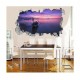 Sticker decorativ, gaura in perete 3D, Ocean, 85 cm, 179STK-1 Sticker decorativ, gaura in perete 3D, Ocean, 85 cm, 179STK-1