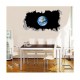 Sticker decorativ, gaura in perete 3D, Planeta, 85 cm, 1038STK-1 Sticker decorativ, gaura in perete 3D, Planeta, 85 cm, 1038STK-1