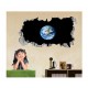 Sticker decorativ, gaura in perete 3D, Planeta, 85 cm, 1038STK-1 Sticker decorativ, gaura in perete 3D, Planeta, 85 cm, 1038STK-1