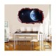 Sticker decorativ, gaura in perete 3D, Planeta, 85 cm, 1039STK-1 Sticker decorativ, gaura in perete 3D, Planeta, 85 cm, 1039STK-1