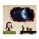 Sticker decorativ, gaura in perete 3D, Planeta, 85 cm, 1039STK-1 Sticker decorativ, gaura in perete 3D, Planeta, 85 cm, 1039STK-1