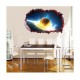 Sticker decorativ, gaura in perete 3D, Planeta, 85 cm, 1044STK-1 Sticker decorativ, gaura in perete 3D, Planeta, 85 cm, 1044STK-1