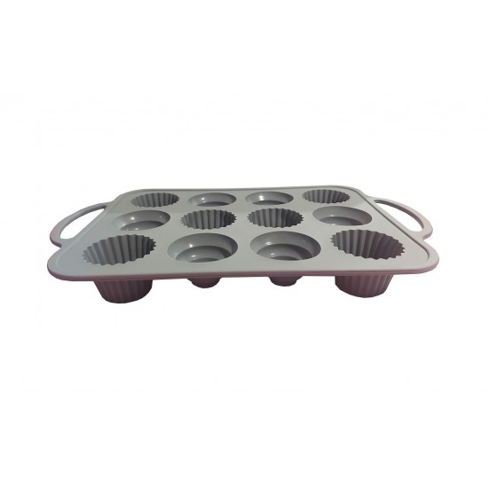 Tava din silicon, 12 cavitati, 37 cm, CooKstyle, 132COF