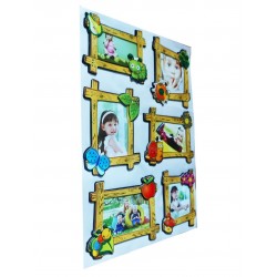 Sticker decorativ, Rame cu poze, 45 cm, WX-EB005
