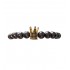 Bratara cu pietre naturale, Onix, Gold Crown, A4B141-1