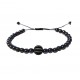 Bratara cu pietre naturale, Onix, Black Charm, Zirconiu, A4B172 Bratara cu pietre naturale, Onix, Black Charm, Zirconiu, A4B172