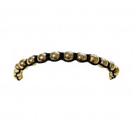 Bratara cu pietre naturale, Onix, Gold Sphere, A4B171 Bratara cu pietre naturale, Onix, Gold Sphere, A4B171