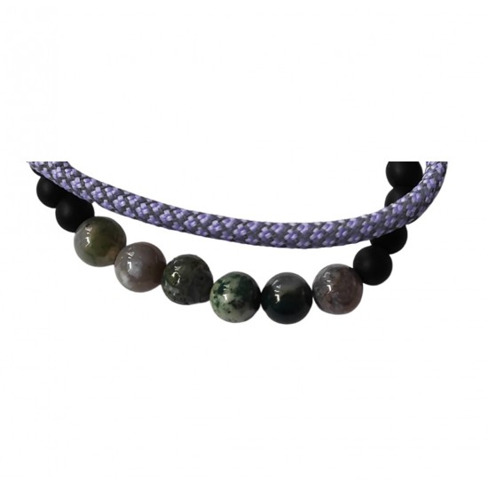 Bratara cu pietre semipretioase Lapis Lazuli, Dude, A4B34 Bratara cu pietre semipretioase Lapis Lazuli, Dude, A4B34