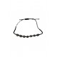 Bratara cu snur ajustabil, Black, A4B118 Bratara cu snur ajustabil, Black, A4B118