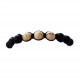 Bratara cu snur ajustabil, Crem, A4B124 Bratara cu snur ajustabil, Crem, A4B124