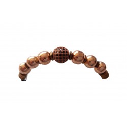 Bratara cu snur ajustabil, Gold Charm, A4B119