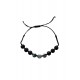 Bratara cu snur ajustabil, Gray, A4B126 Bratara cu snur ajustabil, Gray, A4B126
