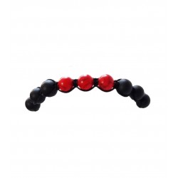 Bratara cu snur ajustabil, Red, A4B121