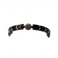 Bratara cu snur ajustabil, Silver Charm, A4B115 Bratara cu snur ajustabil, Silver Charm, A4B115