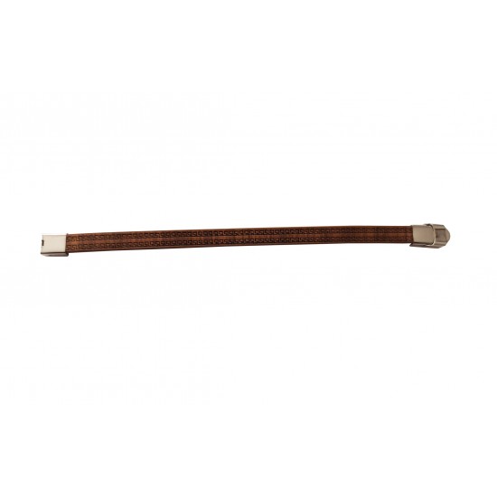 Bratara din piele ecologica, Maro, A4B61 Bratara din piele ecologica, Maro, A4B61