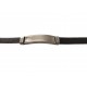 Bratara din piele ecologica, Tribale, Inox, A4B76 Bratara din piele ecologica, Tribale, Inox, A4B76