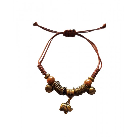 Bratara talisman, Elefant cu trompa in sus, A4B111 Bratara talisman, Elefant cu trompa in sus, A4B111