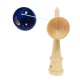 Kendama din lemn natural, Bila lemn + Sticker Waterproof USA pentru telefon, 174KD