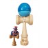 Kendama din lemn natural, Bila lemn + Sticker Waterproof USA pentru telefon, 179KD