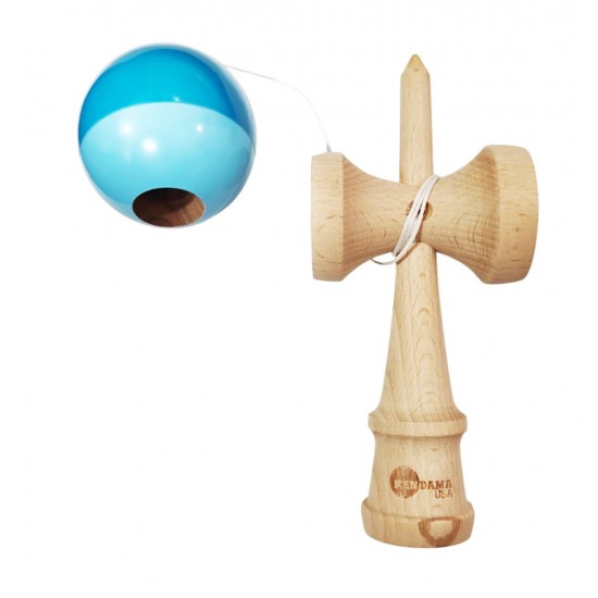 Kendama din lemn natural, Bila lemn + Sticker Waterproof USA pentru telefon, 179KD