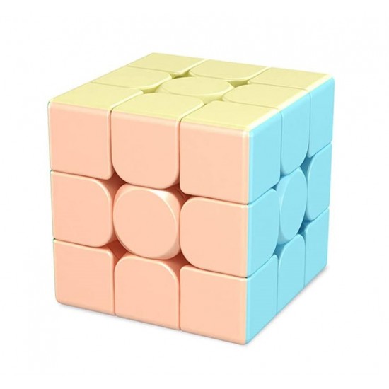 Cub Magic 3x3x3 Moyu MoFang Meilong, Stickerless macaron, 245CUB-1