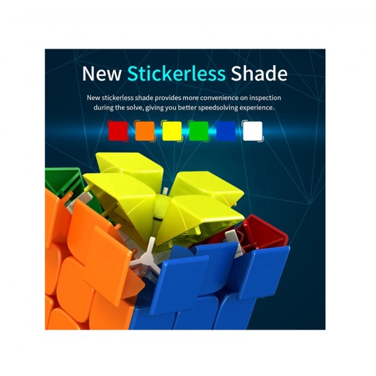 Cub Magic 3x3x3 Moyu MoFang RS3M magnetic, Stickerless, 259CUB-1 Cub Magic 3x3x3 Moyu MoFang RS3M magnetic, Stickerless, 259CUB-1