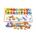 Joc educativ Forme geometrice si cifre, 3 in 1, Matematica distractiva, TT007