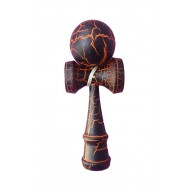 Kendama profesionala negru/portocaliu, 5KD Kendama profesionala negru/portocaliu, 5KD