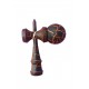 Kendama profesionala negru/portocaliu, 5KD