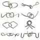 Set  puzzle Brain Twister 8 jocuri din Metal, pentru copii si adolescenti, 9BAFF