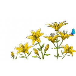 Sticker decorativ, Crin, 150 cm, 397STK-1