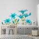 Sticker decorativ, Crin albastru, 150 cm, 397STK Sticker decorativ, Crin albastru, 150 cm, 397STK