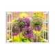 Sticker decorativ, Fereastra 3D, Flori, 85 cm, 278STK Sticker decorativ, Fereastra 3D, Flori, 85 cm, 278STK