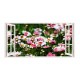 Sticker decorativ, Fereastra 3D, Flori, 85 cm, 293STK Sticker decorativ, Fereastra 3D, Flori, 85 cm, 293STK