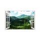 Sticker decorativ, Fereastra 3D, Munte, 85 cm, 256STK Sticker decorativ, Fereastra 3D, Munte, 85 cm, 256STK