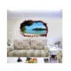 Sticker decorativ, Gaura in perete 3D, Ocean, 85 cm, 332STK-1 Sticker decorativ, Gaura in perete 3D, Ocean, 85 cm, 332STK-1