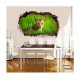 Sticker decorativ, Gaura in perete 3D, Pisica, 85 cm, 408STK Sticker decorativ, Gaura in perete 3D, Pisica, 85 cm, 408STK