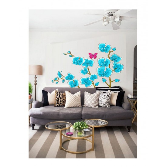 Sticker decorativ, Orhideie, 150 cm, 399STK