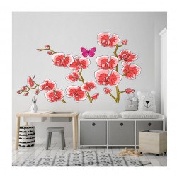 Sticker decorativ, Orhideie, 150 cm, 399STK-3 Sticker decorativ, Orhideie, 150 cm, 399STK-3