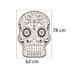 Sticker decorativ, Skull, 78 cm, 216STK-11