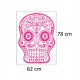 Sticker decorativ, Skull, 78 cm, 216STK-16