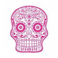 Sticker decorativ, Skull, 78 cm, 216STK-16