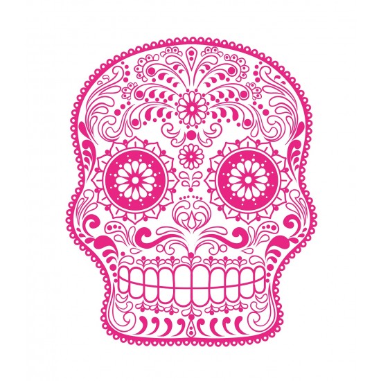 Sticker decorativ, Skull, 78 cm, 216STK-16