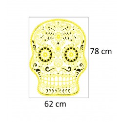 Sticker decorativ, Skull, 78 cm, 216STK-4