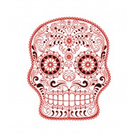 Sticker decorativ, Skull, 78 cm, 216STK-5